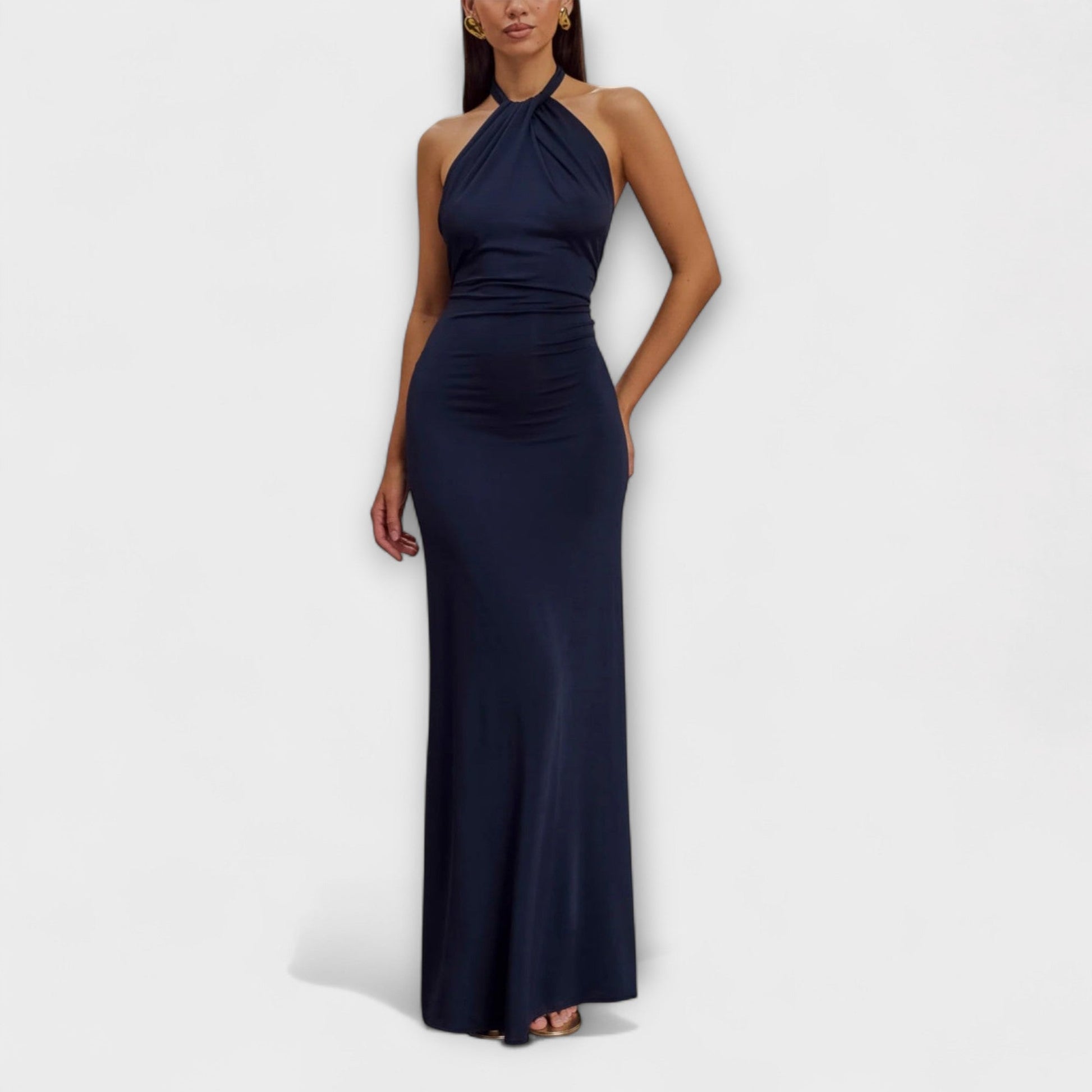Luisa | Elegant Backless Dress - Ciara & Fiona