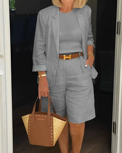 Lurice | Stylish Two - Piece Suit Set - Ciara & Fiona