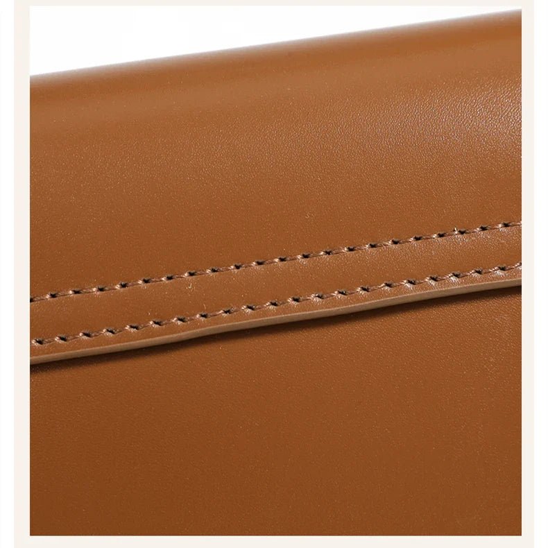 Luxurious Leather Saddle Crossbody Bag – Women's Fashion - Ciara & Fiona