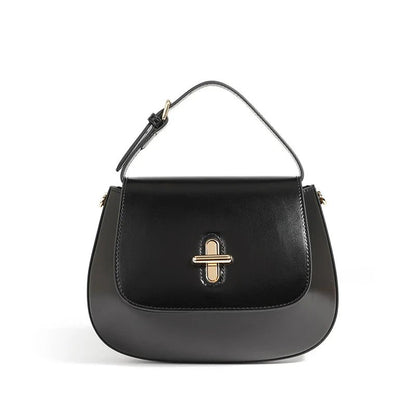 Luxurious Leather Saddle Crossbody Bag – Women's Fashion - Ciara & Fiona