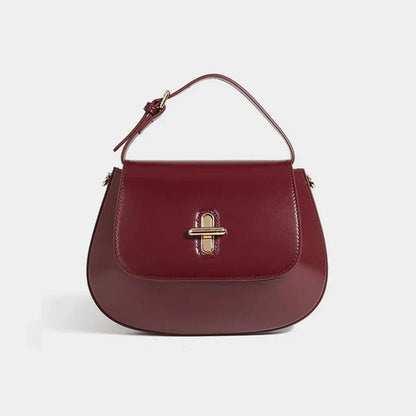 Luxurious Leather Saddle Crossbody Bag – Women's Fashion - Ciara & Fiona