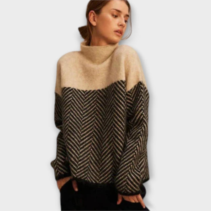 Maeve - Cozy Turtleneck Sweater - Ciara & Fiona