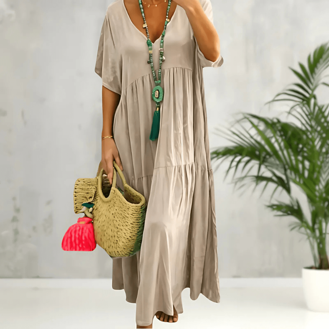 Maggie | Belly Coverage Dress - Ciara & Fiona