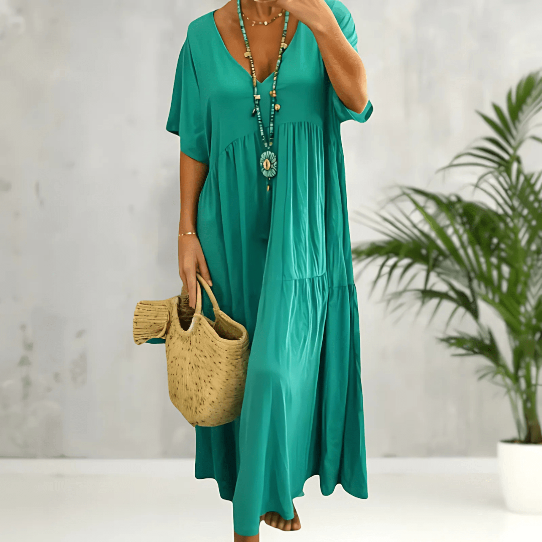 Maggie | Belly Coverage Dress - Ciara & Fiona