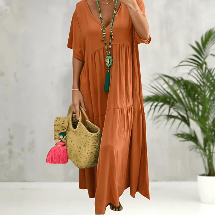 Maggie | Belly Coverage Dress - Ciara & Fiona