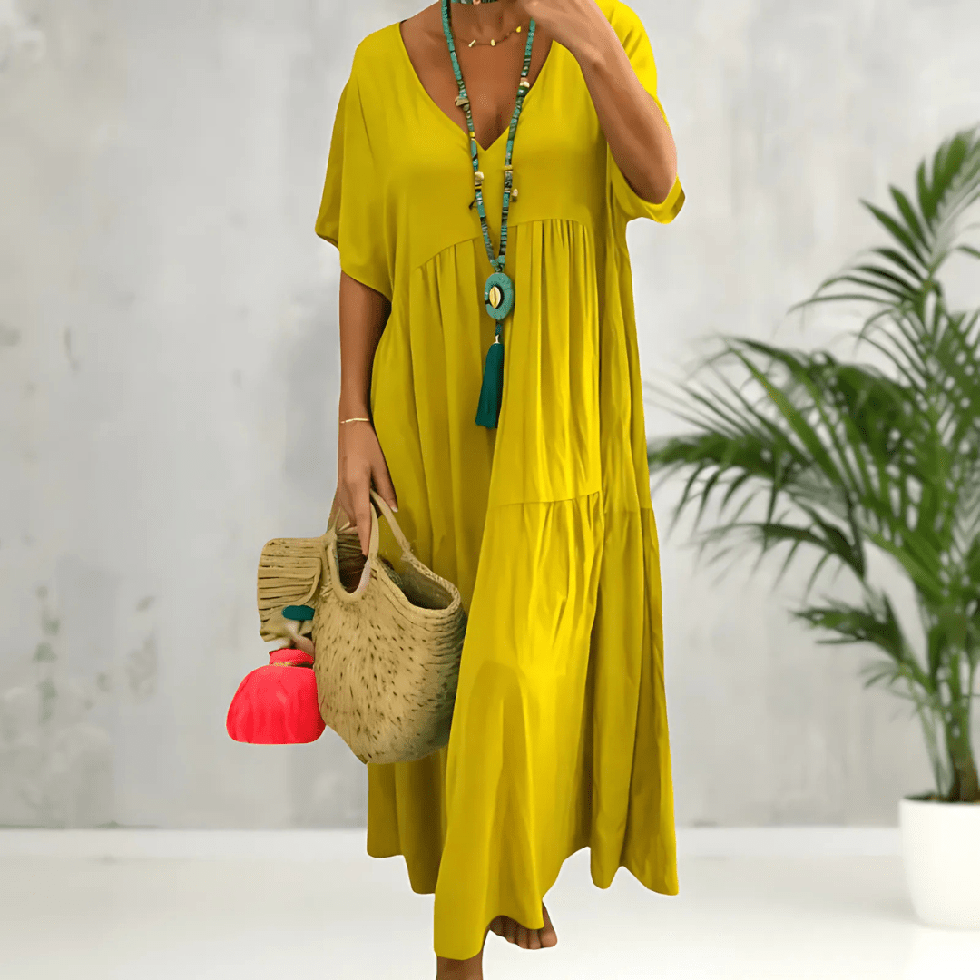 Maggie | Belly Coverage Dress - Ciara & Fiona