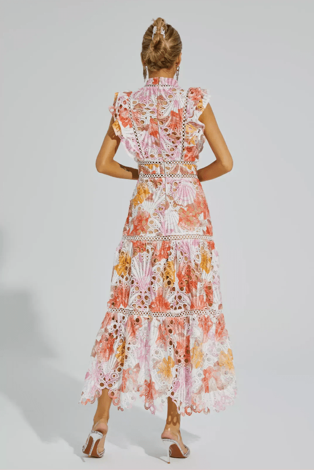 Malayah | Hollow Sleeveless Maxi Dress - Ciara & Fiona