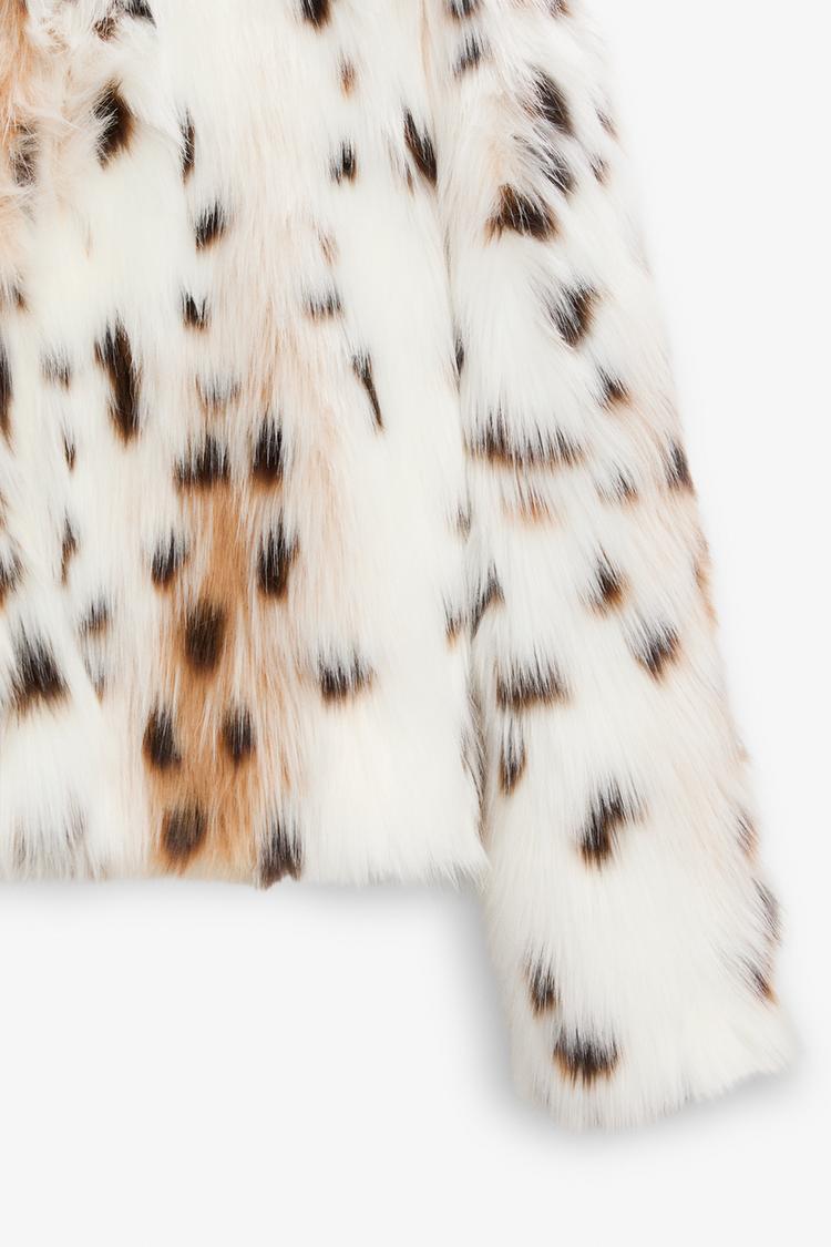 Mallory | Leopard Faux Fur Jacket - Ciara & Fiona