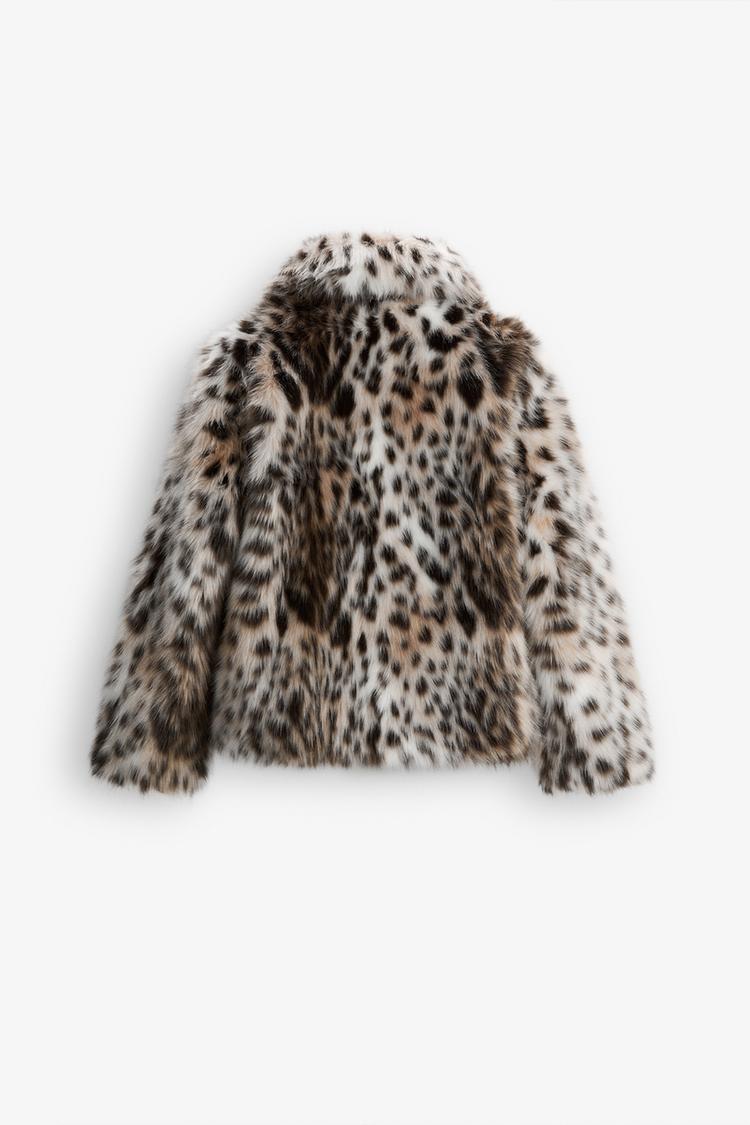 Mallory | Leopard Faux Fur Jacket - Ciara & Fiona