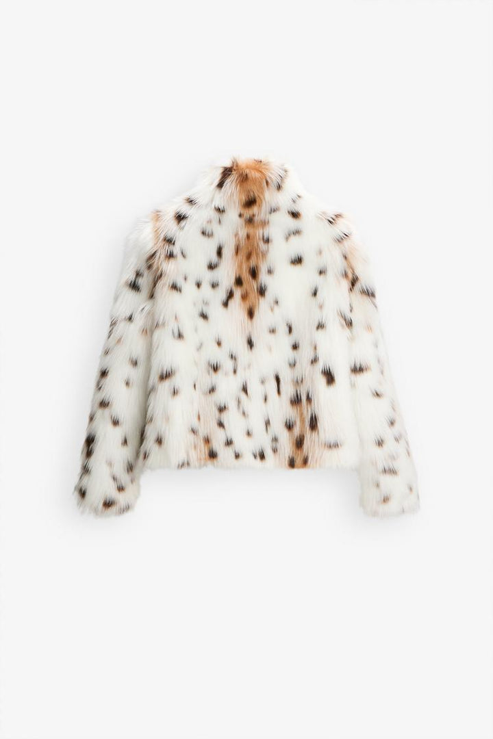 Mallory | Leopard Faux Fur Jacket - Ciara & Fiona