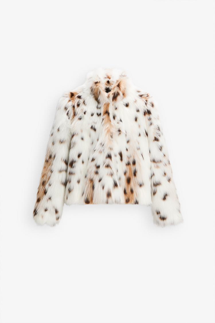 Mallory | Leopard Faux Fur Jacket - Ciara & Fiona