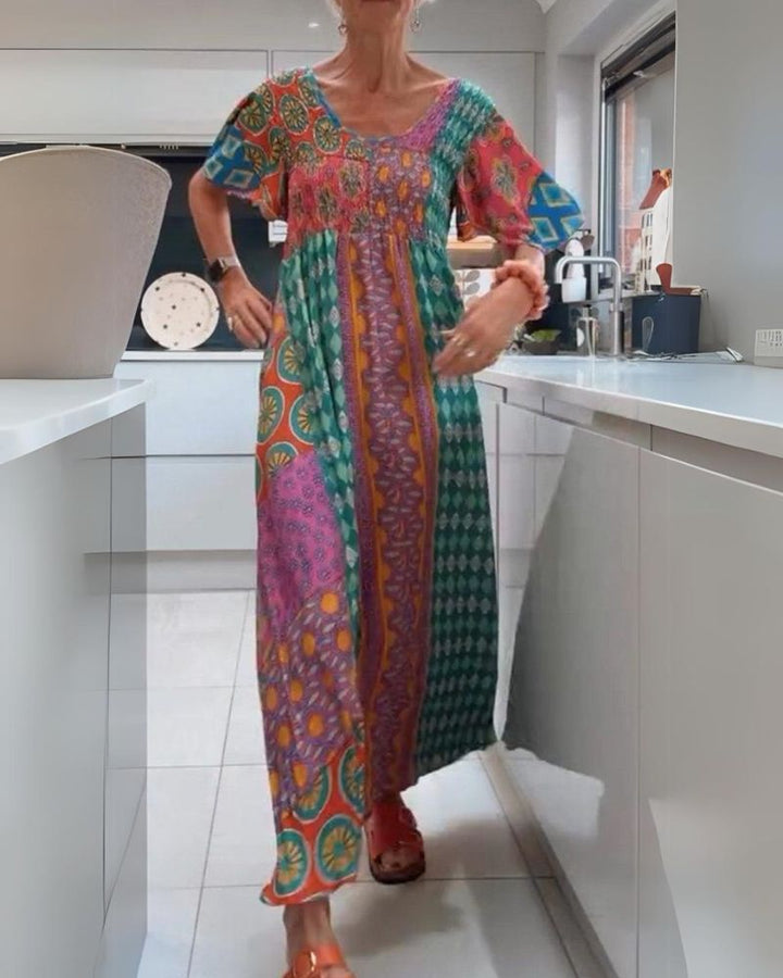 Marella | Colorful Bohemian Dress - Ciara & Fiona