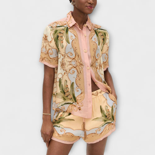 Maren - Vintage Botanical Kaleidoscope Print Set - Luna Hampton