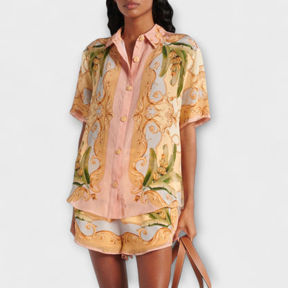 Maren - Vintage Botanical Kaleidoscope Print Set - Luna Hampton