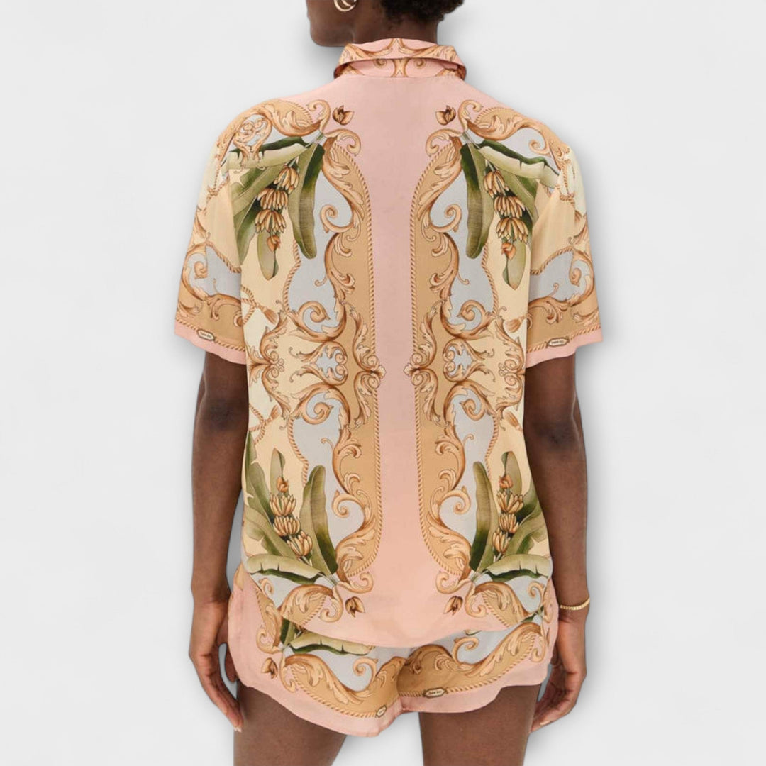 Maren - Vintage Botanical Kaleidoscope Print Set - Luna Hampton