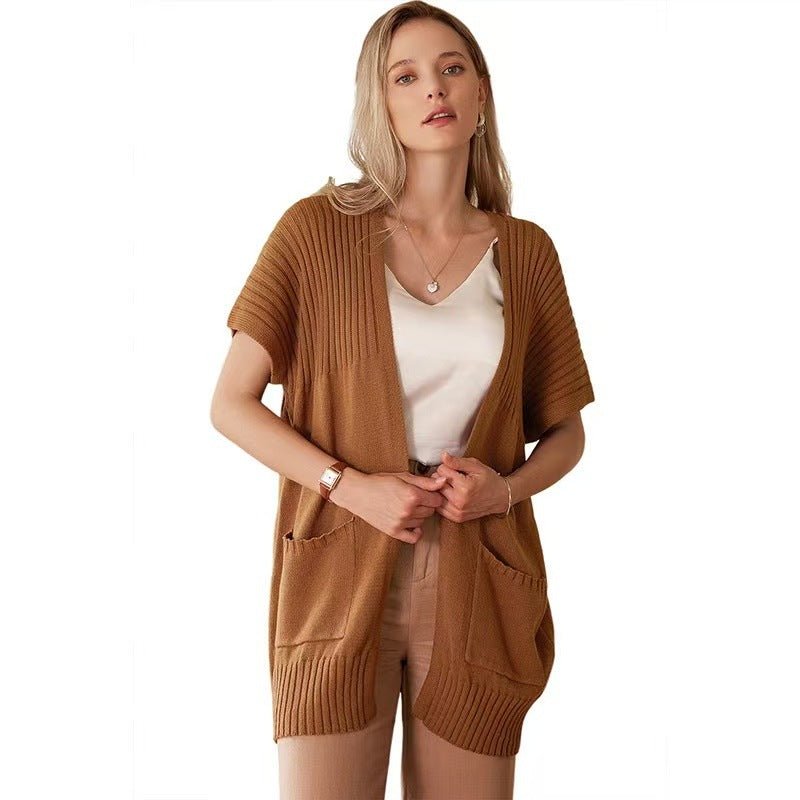 Marie | Lightweight Open - Front Knit Cardigan - Ciara & Fiona