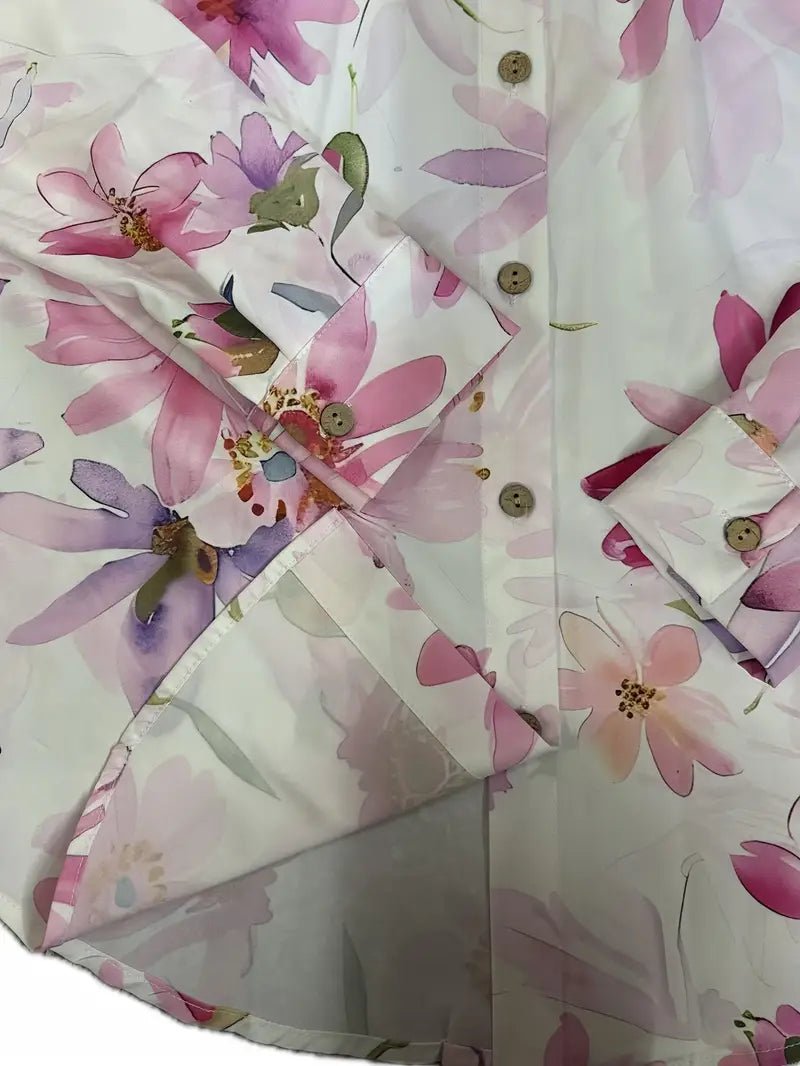 Marisse | Elegant Floral Blouse - Ciara & Fiona