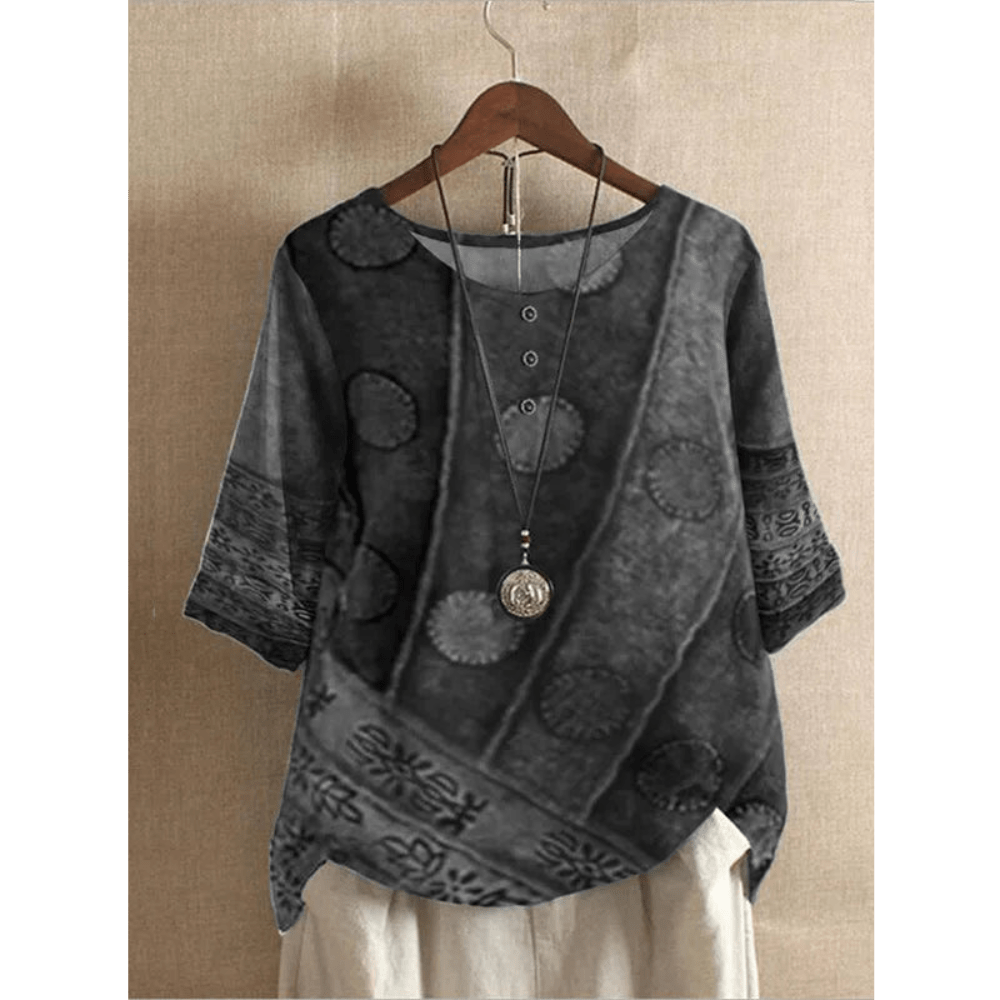 MARISTELLE | Artistic Patchwork Top - Ciara & Fiona