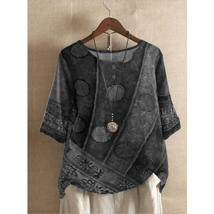 MARISTELLE | Artistic Patchwork Top - Ciara & Fiona