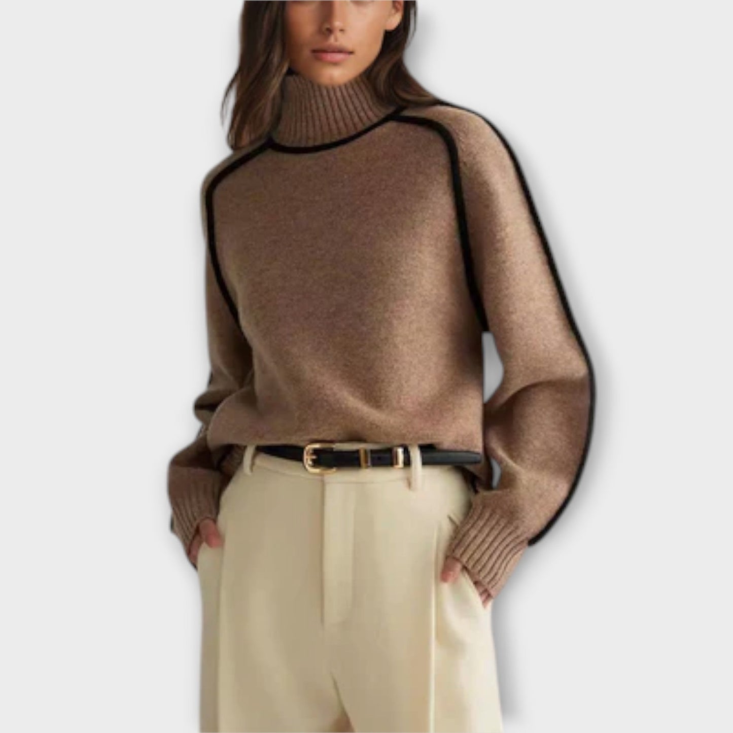 MARLENE | Soft Elegance Turtleneck - Ciara & Fiona
