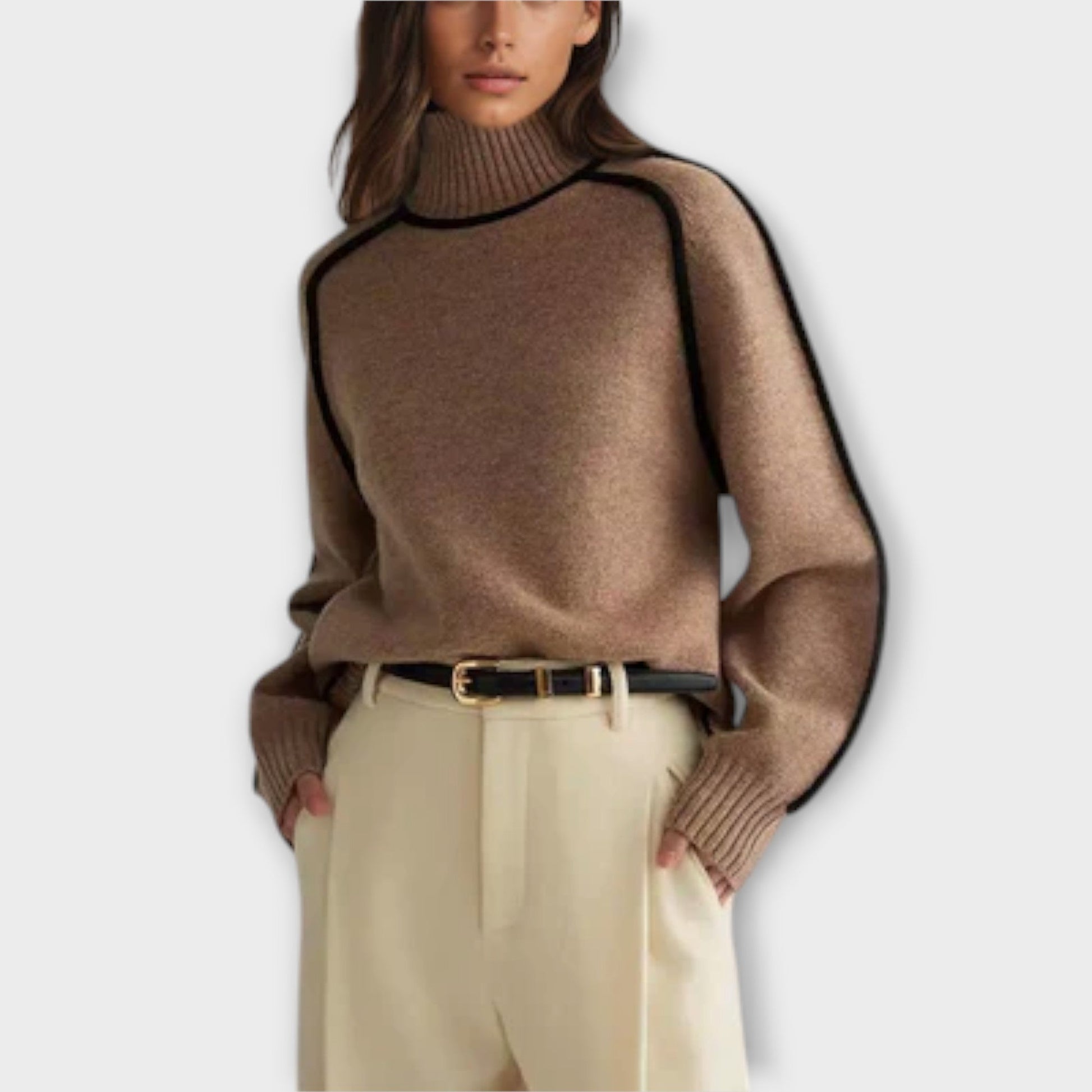 MARLENE | Soft Elegance Turtleneck - Ciara & Fiona