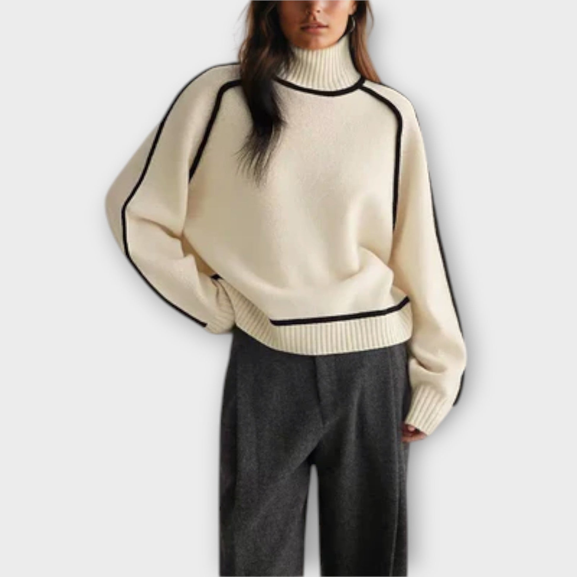 MARLENE | Soft Elegance Turtleneck - Ciara & Fiona