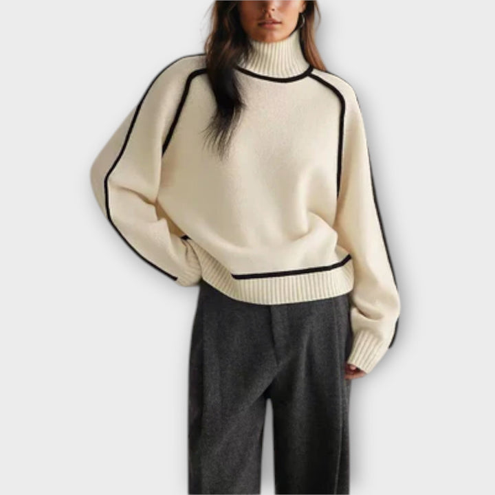 MARLENE | Soft Elegance Turtleneck - Ciara & Fiona