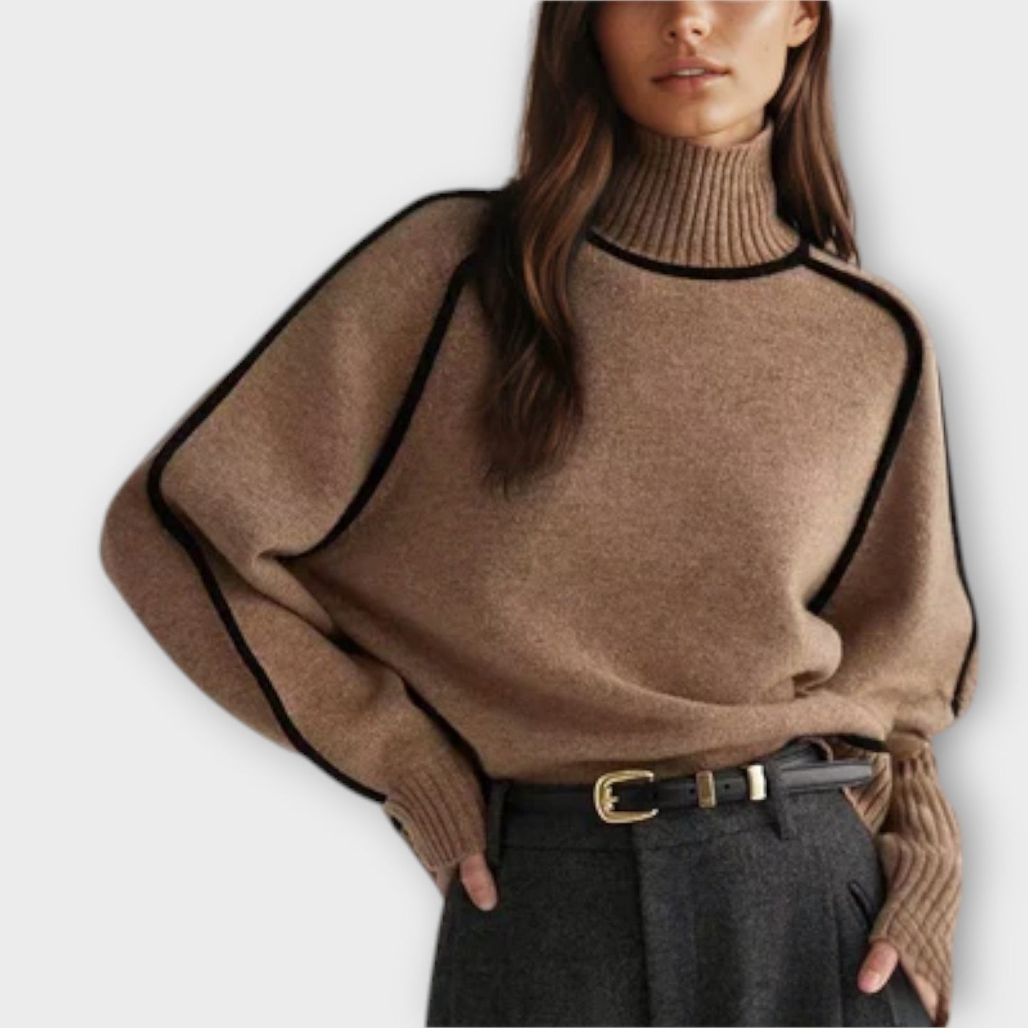 MARLENE | Soft Elegance Turtleneck - Ciara & Fiona