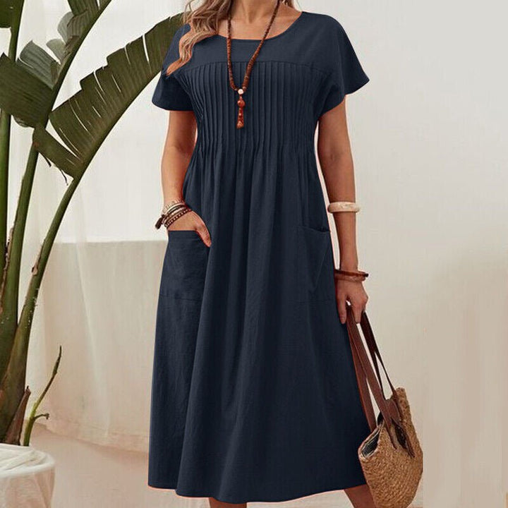 Marley | Loose Tummy Covering Dress - Ciara & Fiona