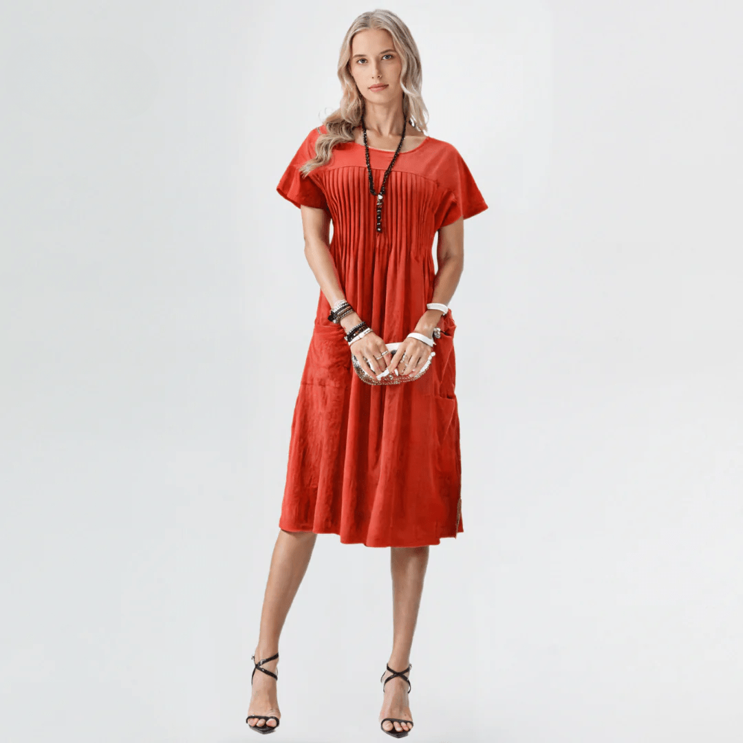 Marley | Loose Tummy Covering Dress - Ciara & Fiona