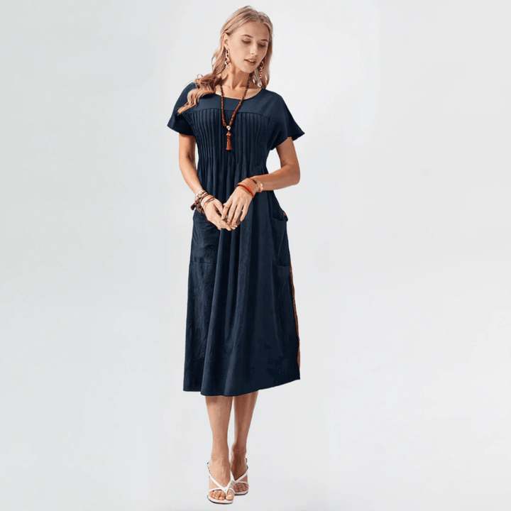 Marley | Loose Tummy Covering Dress - Ciara & Fiona