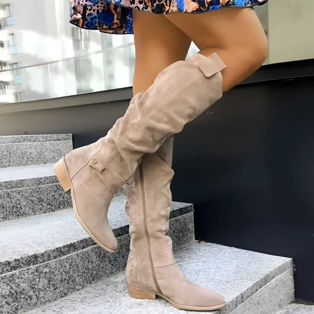 Maya | Premium Leather Women Boots - Ciara & Fiona