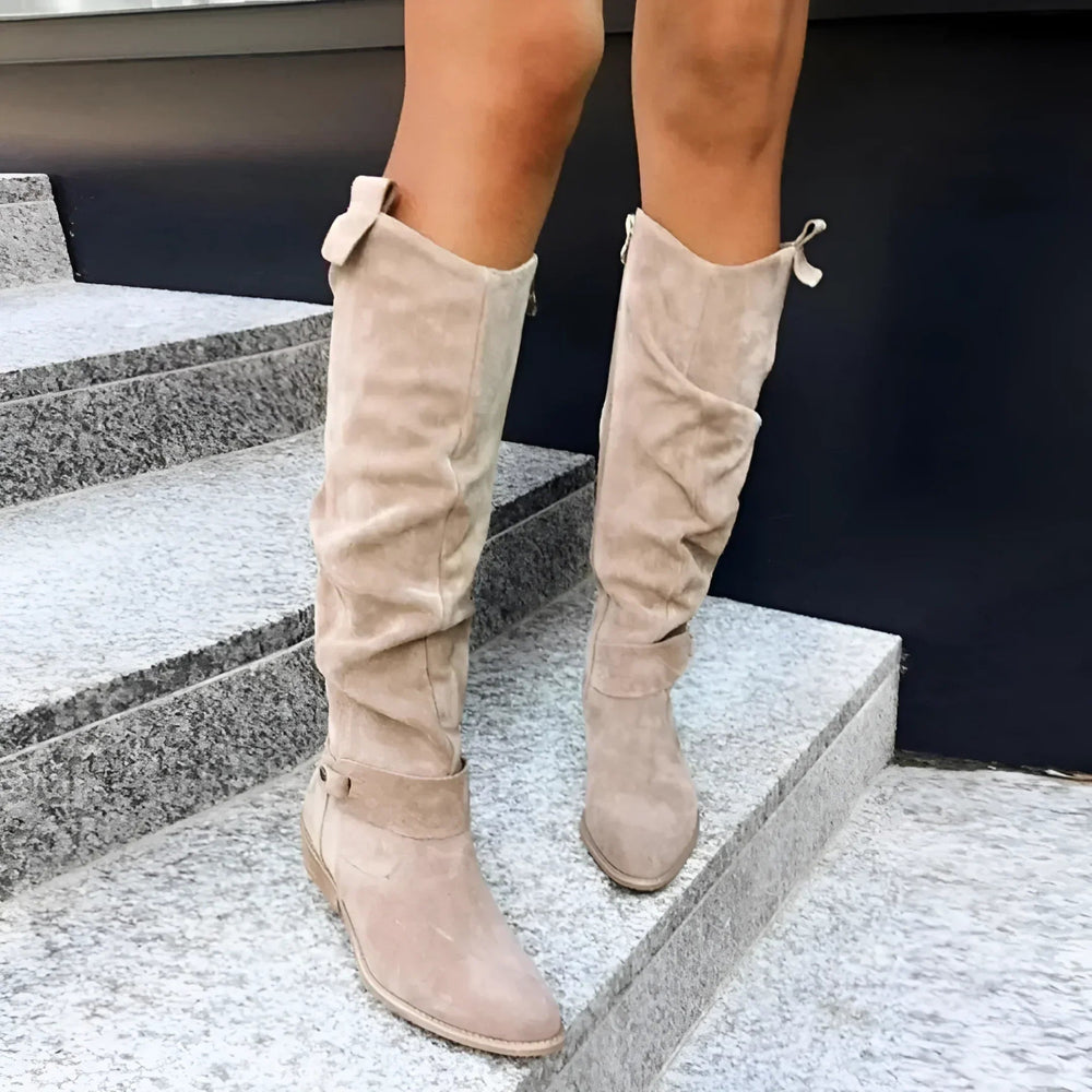 Maya | Premium Leather Women Boots - Ciara & Fiona