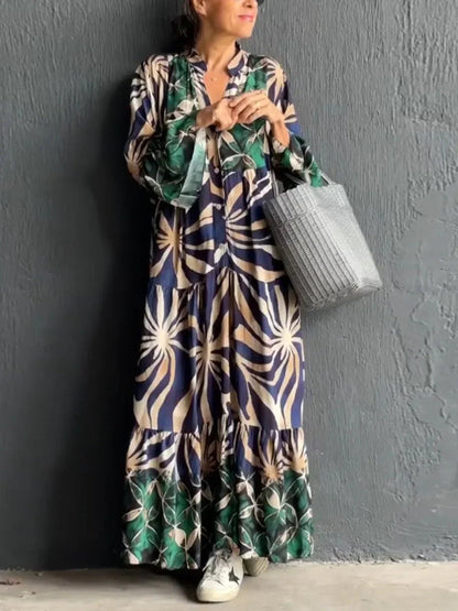 Melle | Loose dress with print - Ciara & Fiona