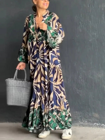 Melle | Loose dress with print - Ciara & Fiona