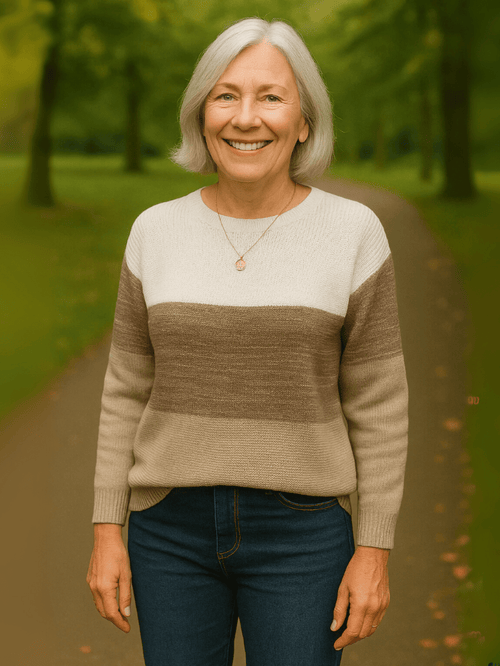 Mila | Ombre Sweater - Ciara & Fiona