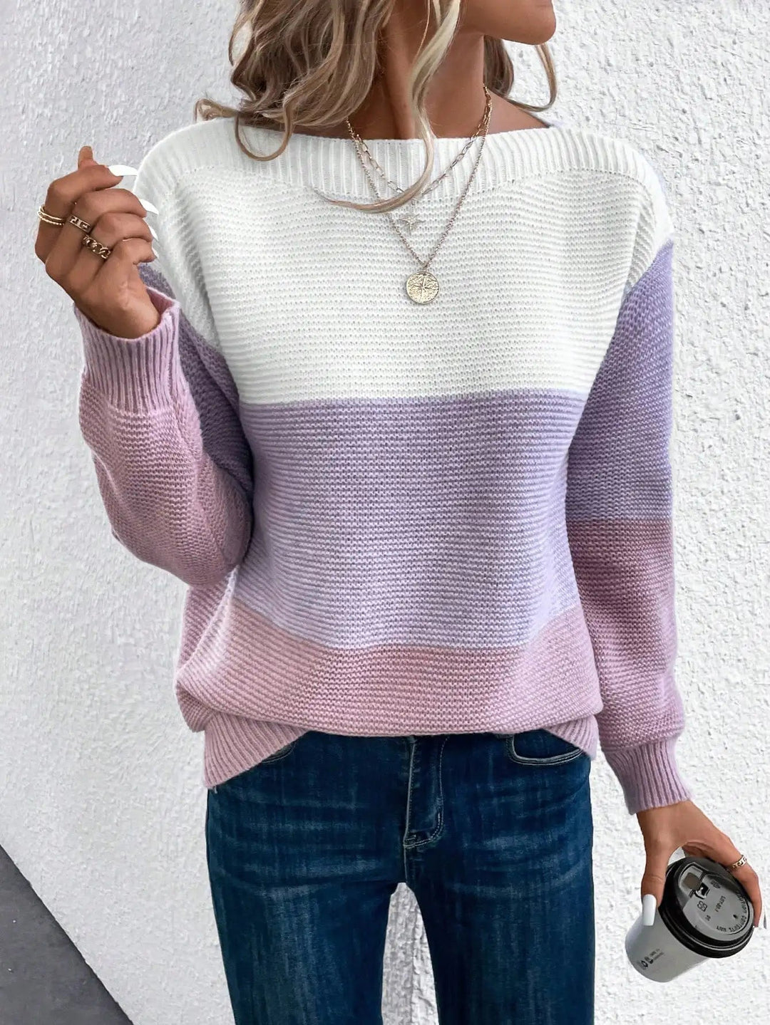 Mila | Ombre Sweater - Ciara & Fiona