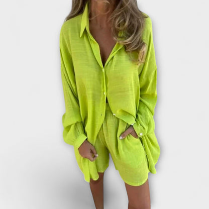 Miravo - Blouse - Shorts Set - Luna Hampton