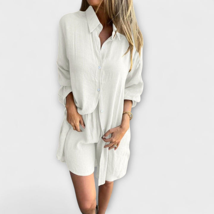 Miravo - Blouse - Shorts Set - Luna Hampton