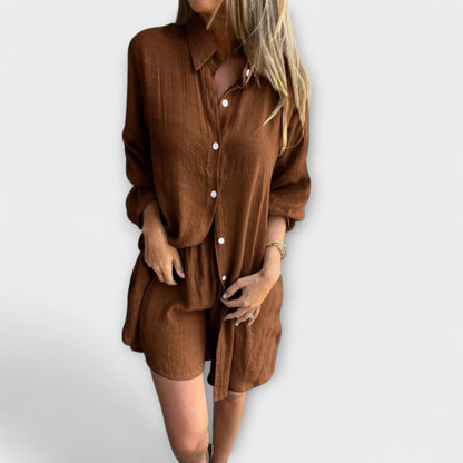 Miravo - Blouse - Shorts Set - Luna Hampton