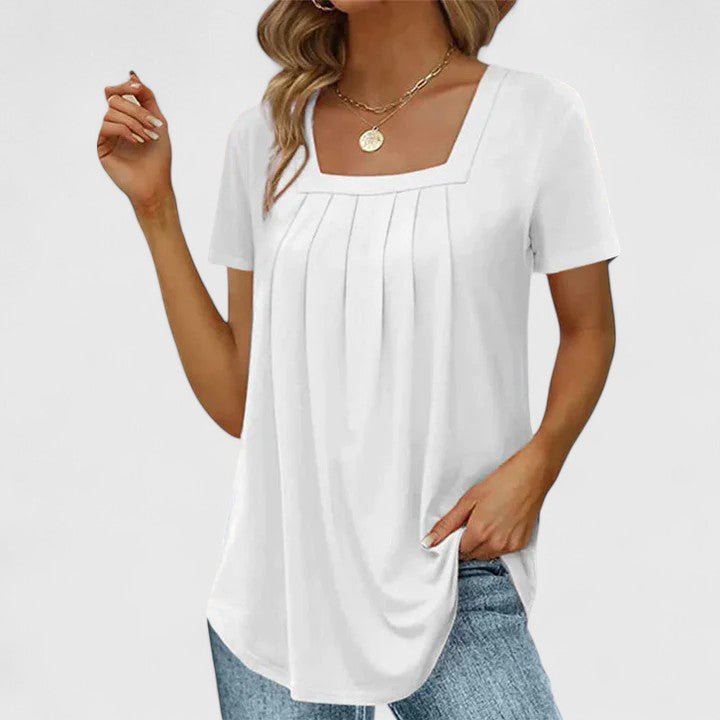 Mirelina | Sophisticated Summer Blouse - Luna Hampton