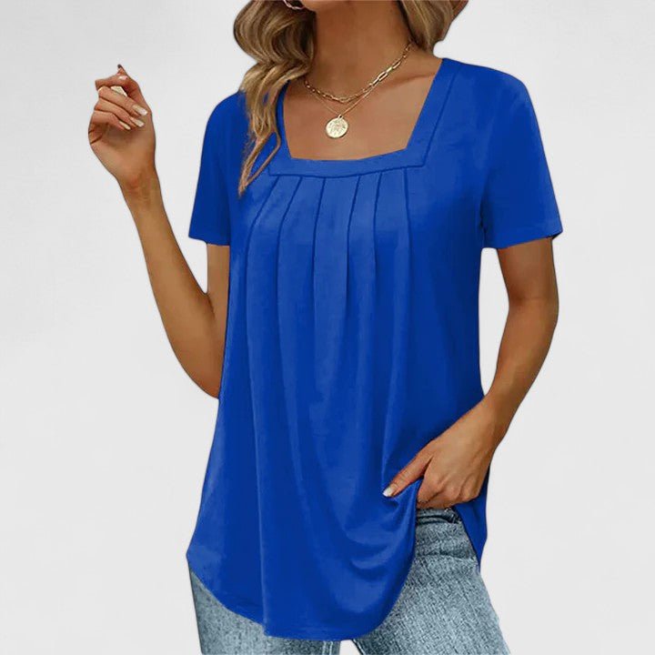 Mirelina | Sophisticated Summer Blouse - Luna Hampton