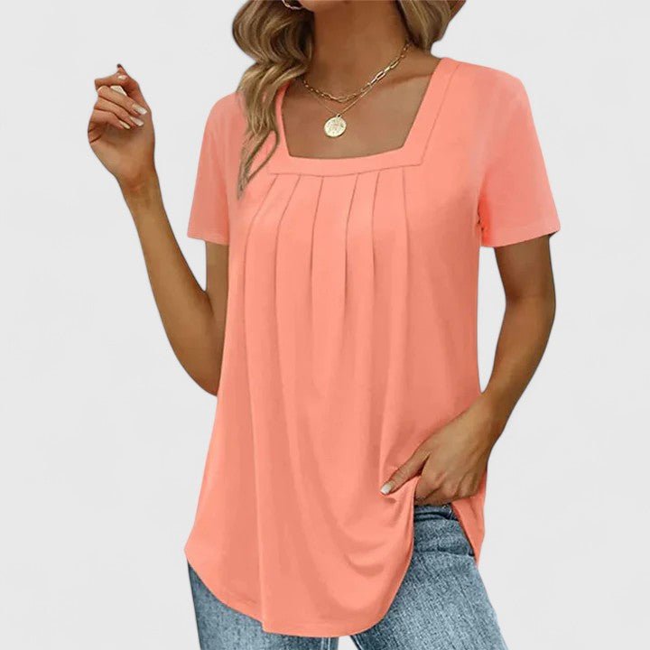 Mirelina | Sophisticated Summer Blouse - Luna Hampton