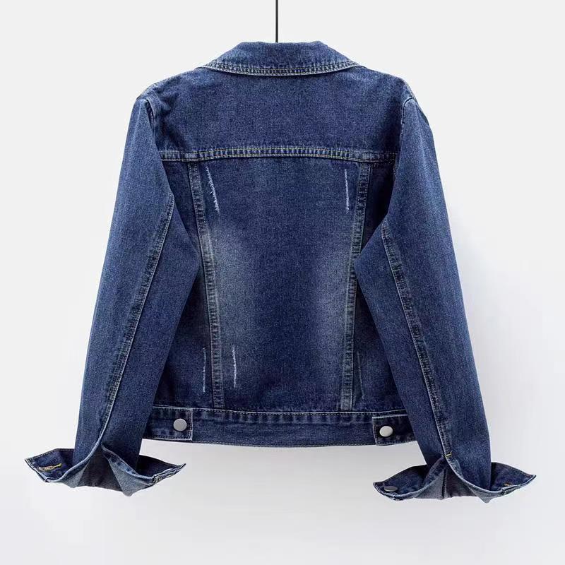 Odelia | Single - Breasted Denim Jacket - Ciara & Fiona