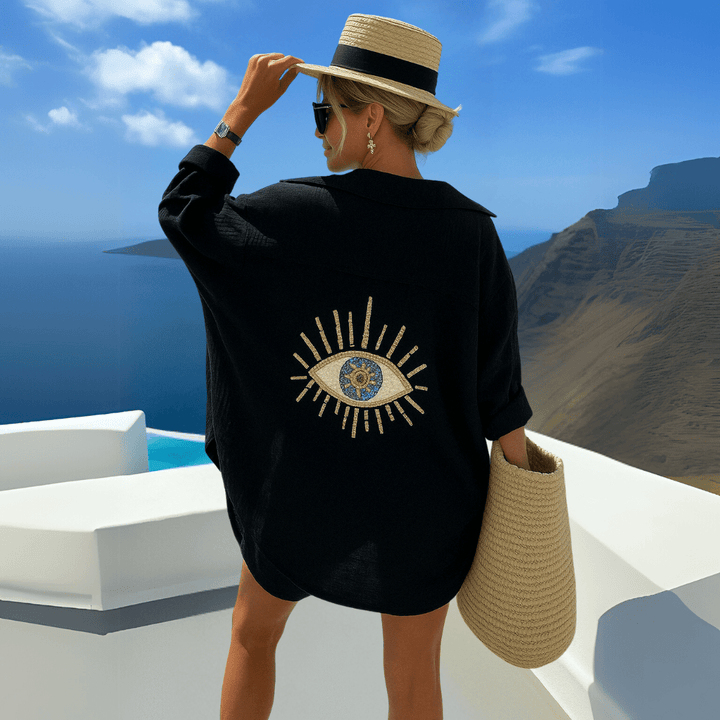 Odette | Ibiza Style Casual Blouse - Ciara & Fiona