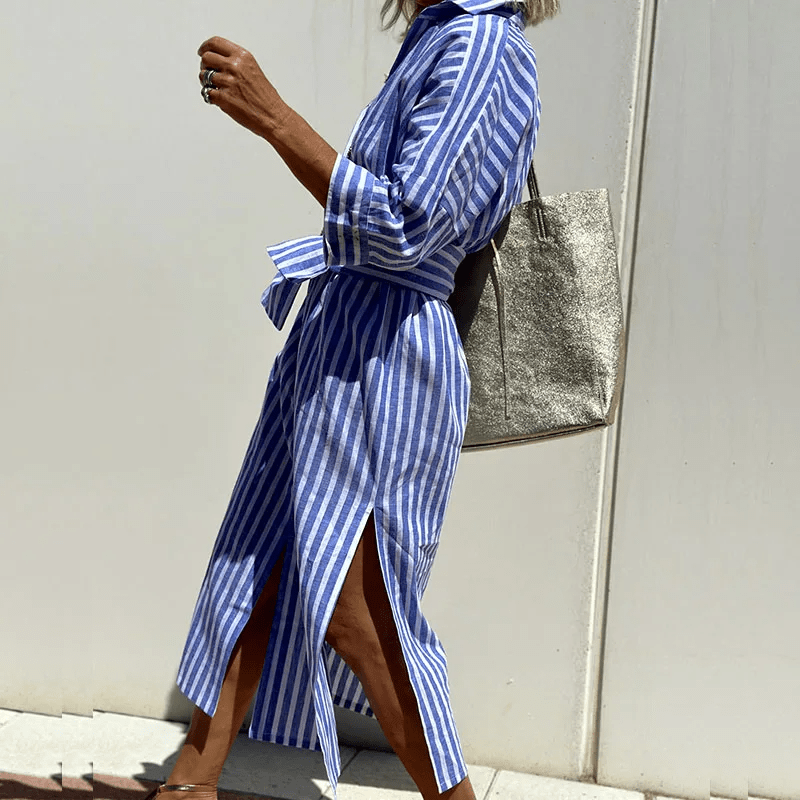 Olene | Striped Dress Shirt - Ciara & Fiona