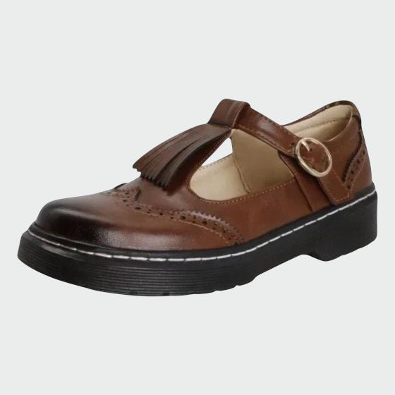 Olivia - Elegante T - Bar Leather Shoes - Ciara & Fiona