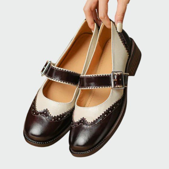 Olivia – Leather Mary Janes - Ciara & Fiona