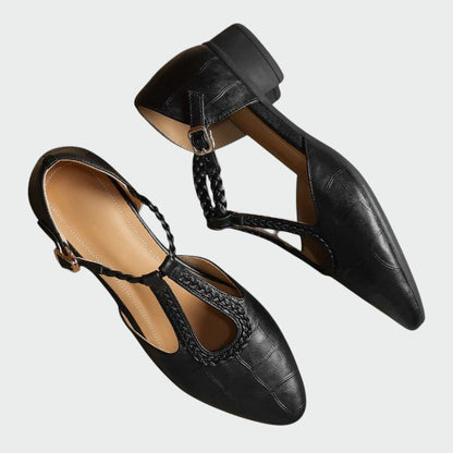 Olivia - Pointed T - Bar Mary Jane Shoes - Ciara & Fiona