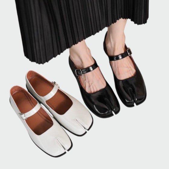 Olivia - Split - Toe Buckle Mary Jane Shoes - Ciara & Fiona